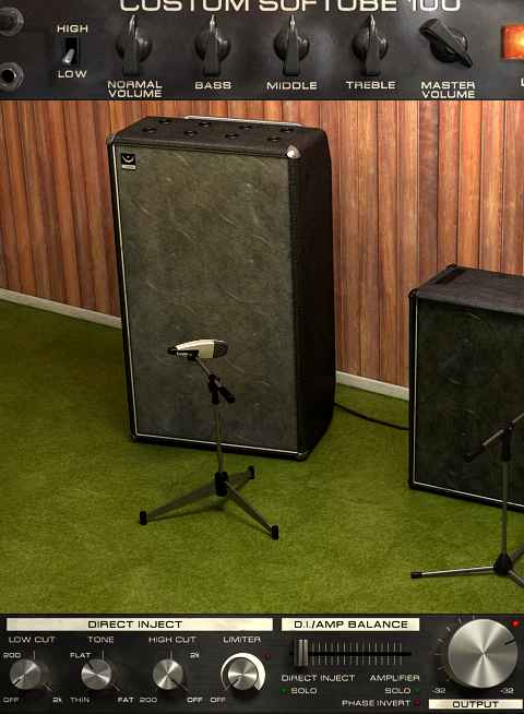 Softube Bass Amp Room - 8x12 cab