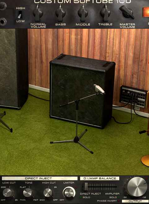 Softube Bass Amp Room - 4x12 cab